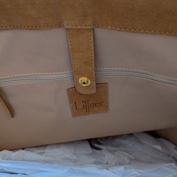 Liffner Suede Tote - Picture 7 of 9